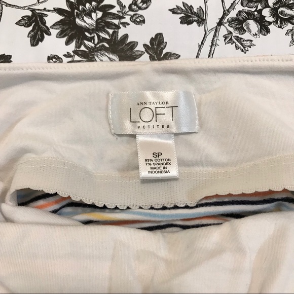 LOFT Striped Halter Top - Picture 3 of 5